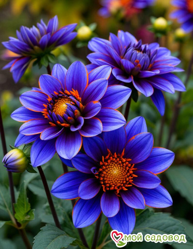 Георгин Лазурит